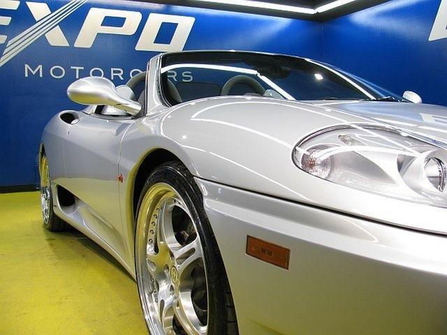 2002 Ferrari 360 Spider SRT8 GPS Navigation TV DVD