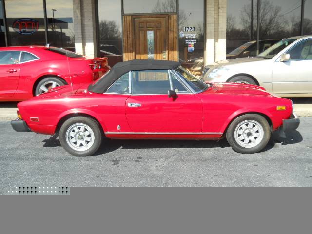 1980 Fiat 124 Spider R/T Coupe