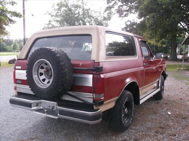 1987 Ford Bronco XL XLT Work Series