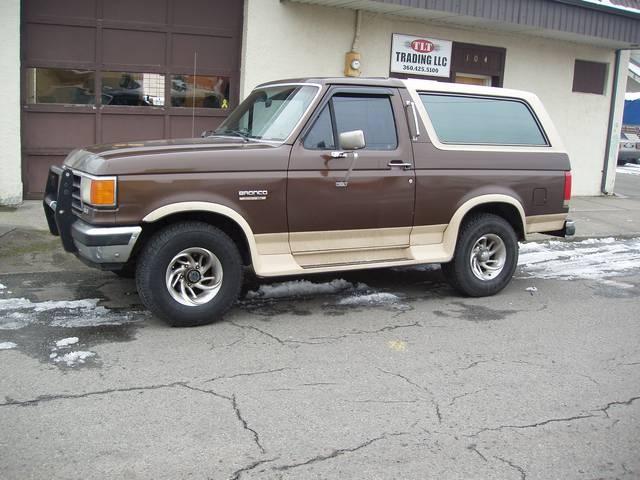 1990 Ford Bronco XL XLT Work Series