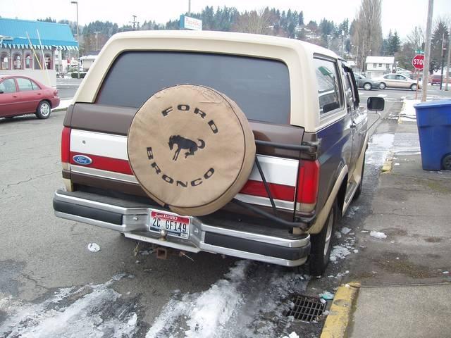 1990 Ford Bronco XL XLT Work Series