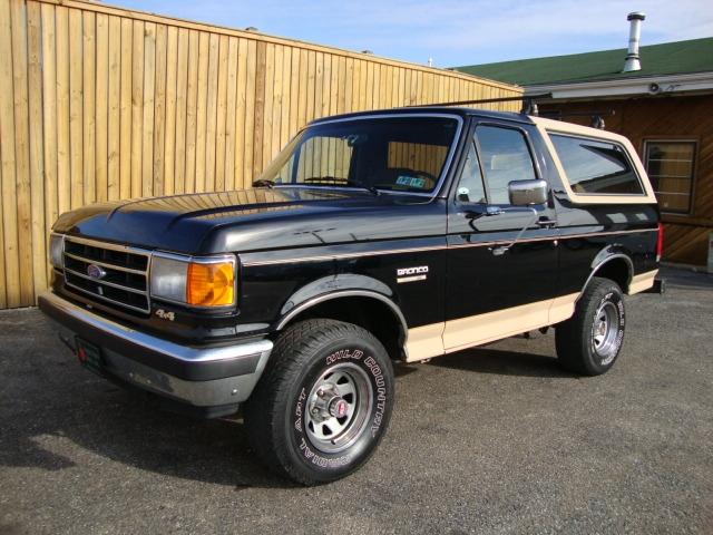 1990 Ford Bronco XL XLT Work Series