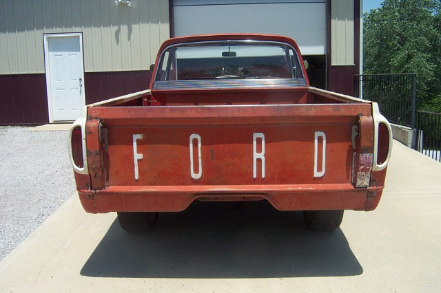 1961 Ford F100 Mini Cargo Van,with Shelfs