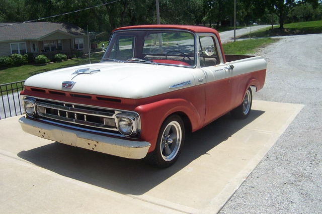 1961 Ford F100 Mini Cargo Van,with Shelfs