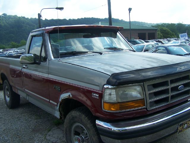 1992 Ford F150 Deep Red Color