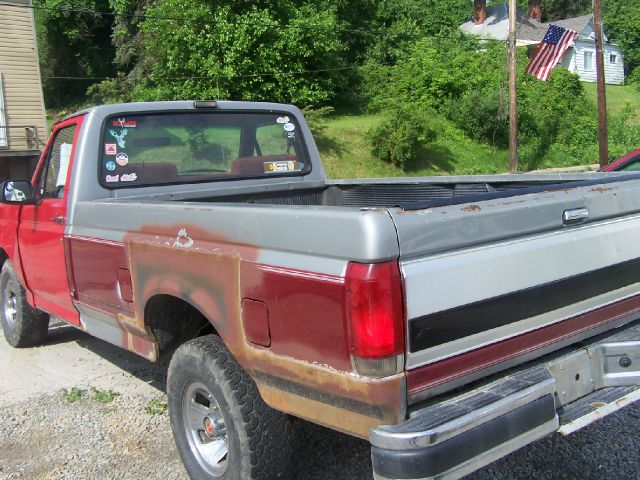 1992 Ford F150 Deep Red Color