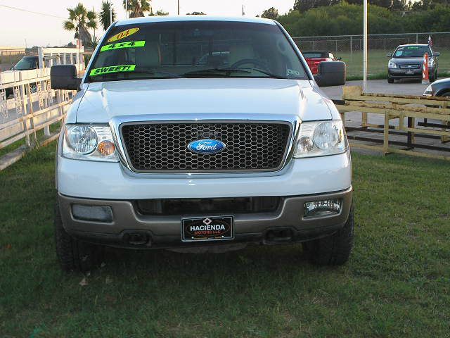 2004 Ford F150 BLUE EX-L WITH Sunroof, Leather, And REAR Camera