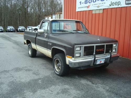 1985 GMC K1500 Unknown