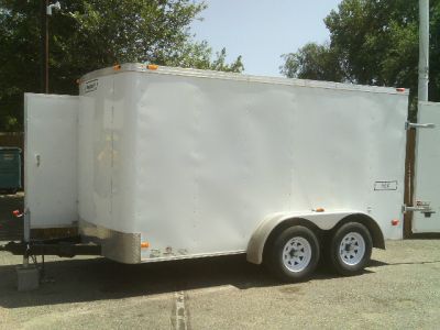 2011 Haulmark Enclosed Cargo Trailer XLT Super Cab 4WD