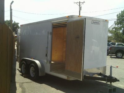 2011 Haulmark Enclosed Cargo Trailer XLT Super Cab 4WD