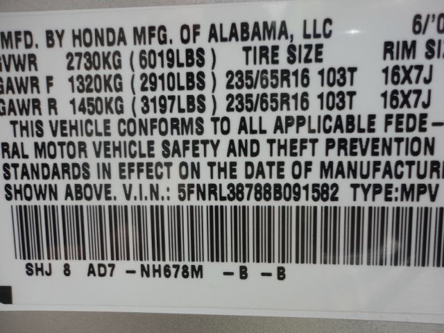 2008 Honda Odyssey AWD SUN ROOF GAS Saver