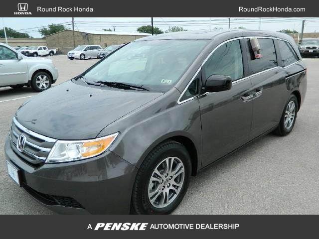 2013 Honda Odyssey Black NOV Leather