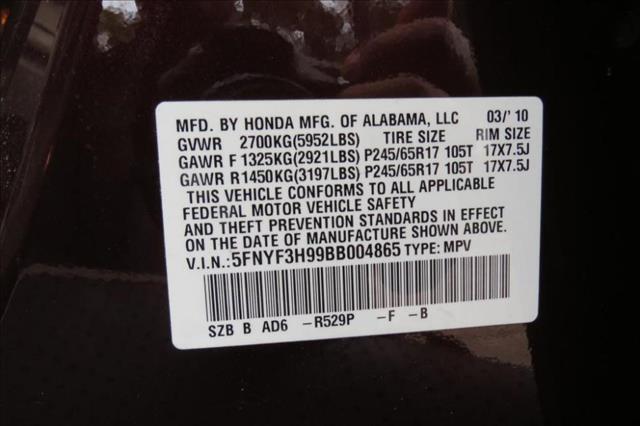 2011 Honda Pilot Unknown