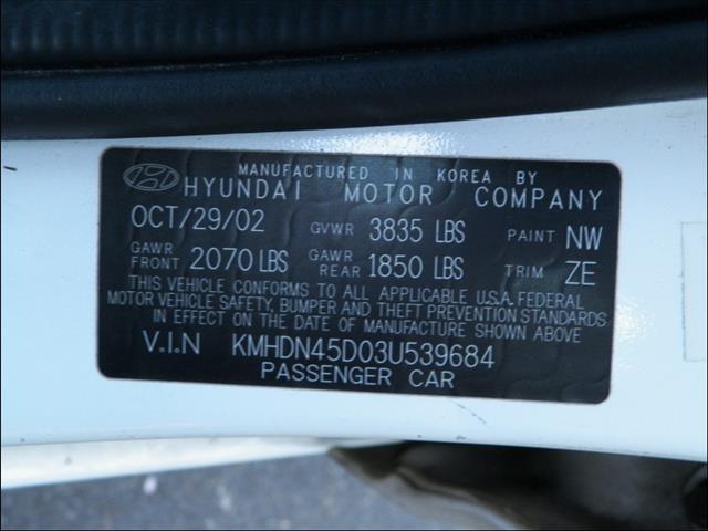 2003 Hyundai Elantra XUV SLE 4WD