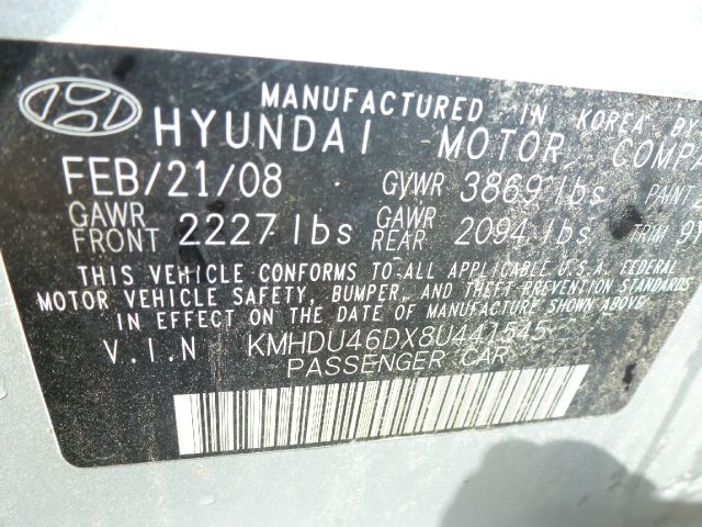 2008 Hyundai Elantra SE