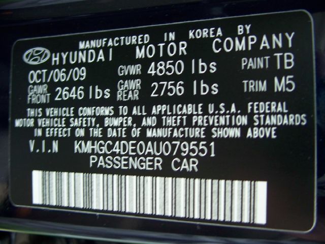 2010 Hyundai Genesis 1-LT