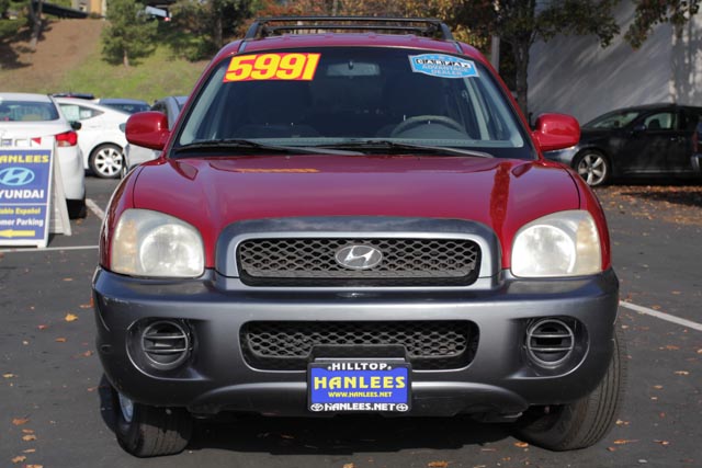 2004 Hyundai Santa Fe 4 Dr Sdn