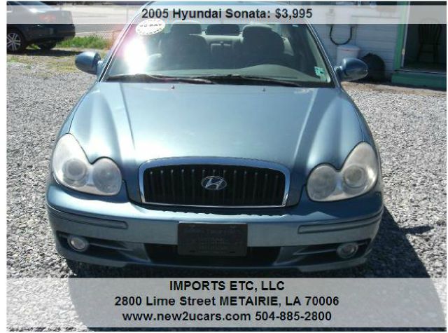 2005 Hyundai Sonata S Sedan