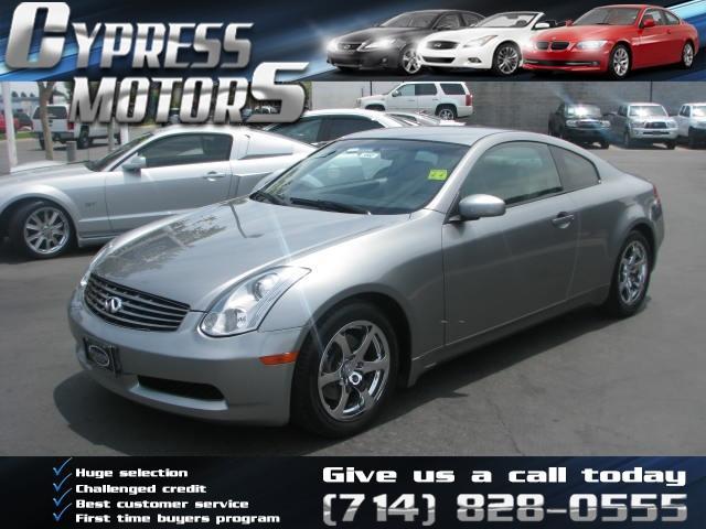 2006 Infiniti G35 LX 5-spd