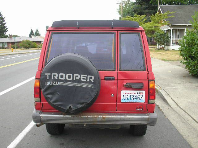 1989 Isuzu Trooper II LT W/3.5l