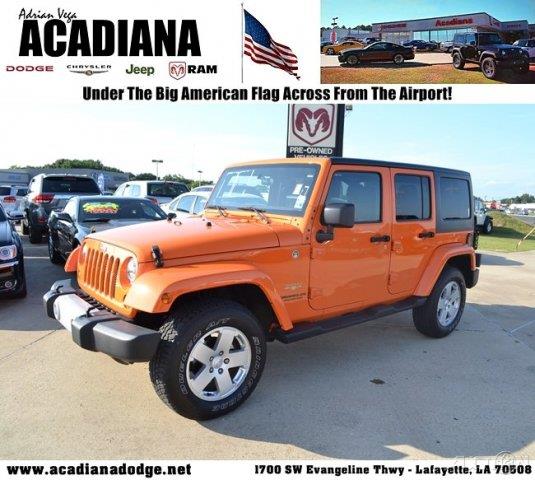 2012 Jeep Wrangler 4.6L Sedan