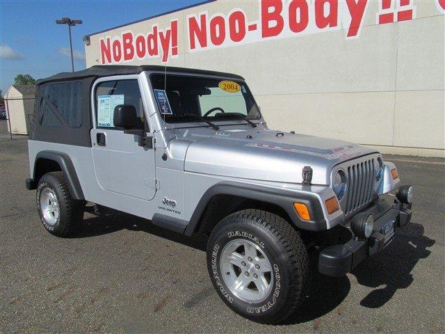 2004 Jeep Wrangler Unlimited ALL Wheel Drive - NEW Tires