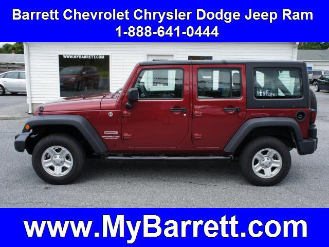 2012 Jeep Wrangler Unlimited LS Flex Fuel 4x4 This Is One Of Our Best Bargains