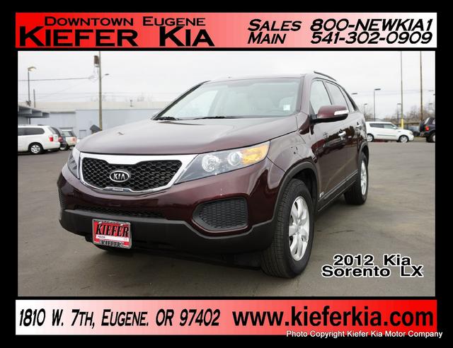 2012 Kia Sorento 2.5sone Owner