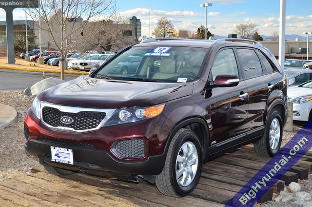 2012 Kia Sorento 2.5sone Owner