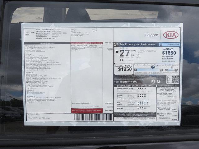 2013 Kia Soul Unknown