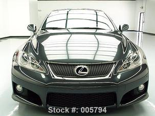 2009 Lexus IS F CXL Moonroof Heated Leather