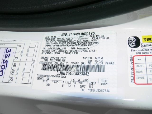 2012 Lincoln MKZ Base