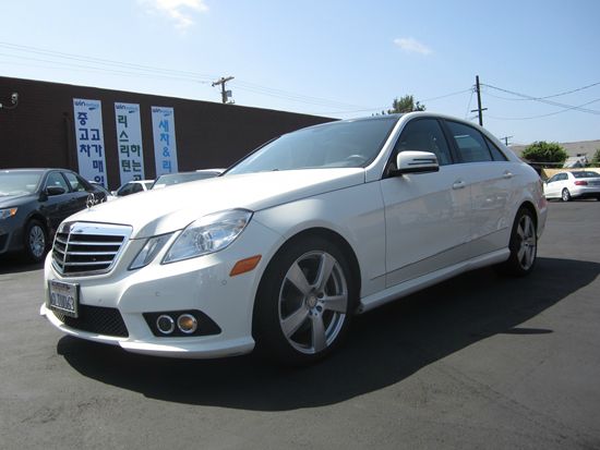 2010 Mercedes-Benz E-Class 4dr Sdn GLS Turbo Manual