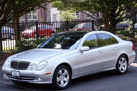 2004 Mercedes-Benz E Class Technology Package