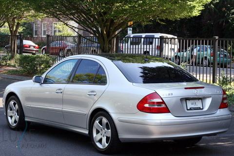 2004 Mercedes-Benz E Class Technology Package