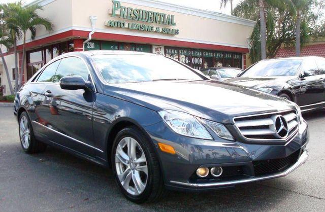 2010 Mercedes-Benz E Class Conv.pkg