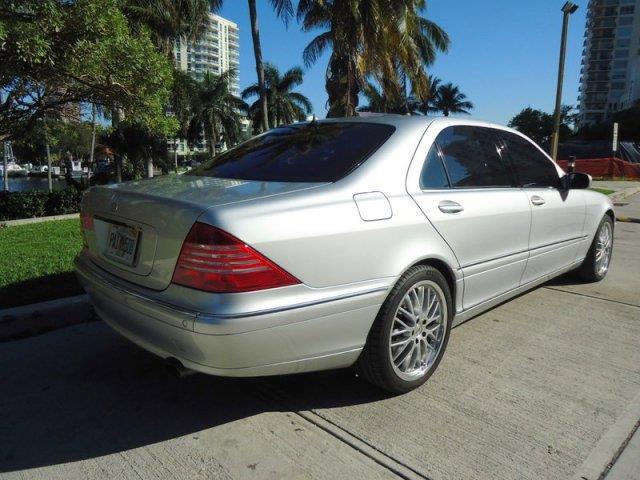 2001 Mercedes-Benz S-Class STI W/silver Wheels