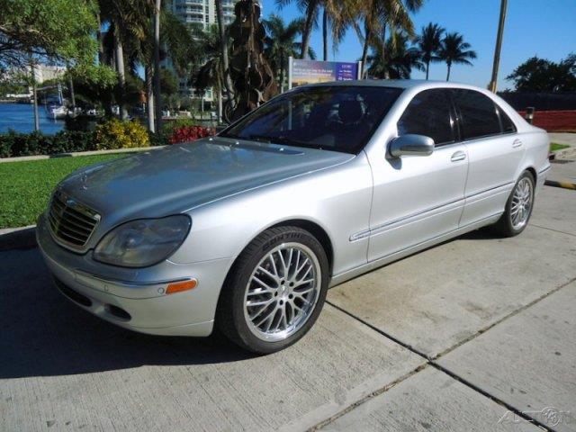 2001 Mercedes-Benz S-Class STI W/silver Wheels