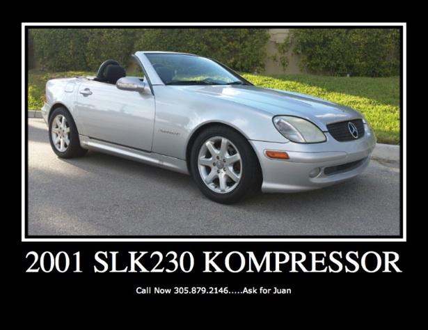 2001 Mercedes-Benz SLK Class 2dr HB DSG Hatchback