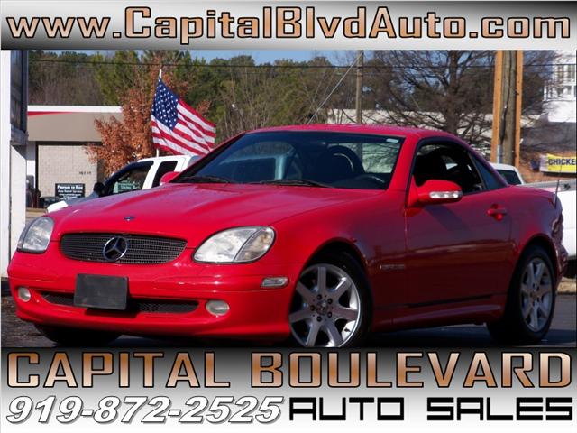 2001 Mercedes-Benz SLK Class 2dr HB DSG Hatchback