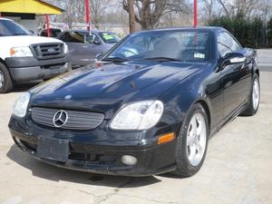 2001 Mercedes-Benz SLK Class Navigation Package Sedan