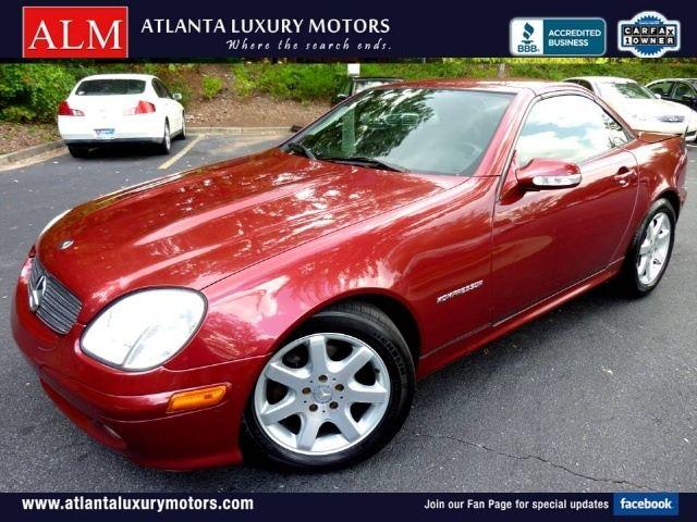 2002 Mercedes-Benz SLK Class Work Truck 2wd