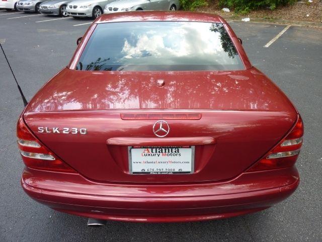 2002 Mercedes-Benz SLK Class Work Truck 2wd