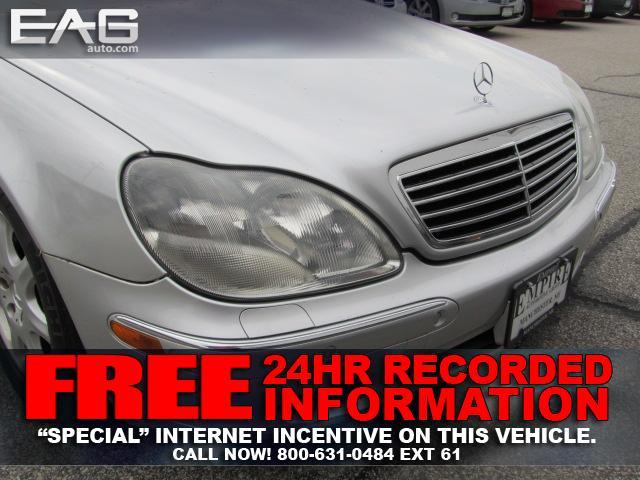 2000 Mercedes-Benz S Class Clean Carfax ONE Owner