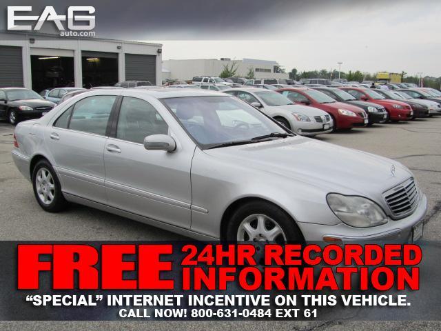 2000 Mercedes-Benz S Class Clean Carfax ONE Owner