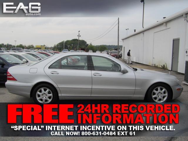 2000 Mercedes-Benz S Class Clean Carfax ONE Owner