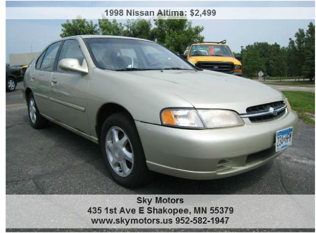 1998 Nissan Altima W/nav.sys