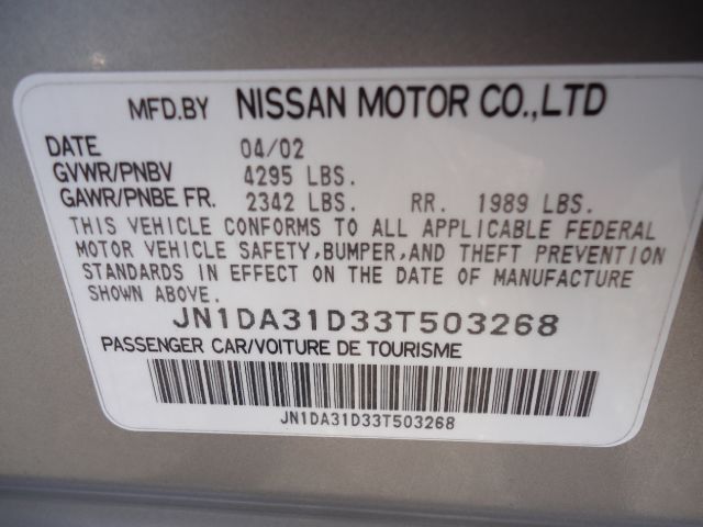 2003 Nissan Maxima SE