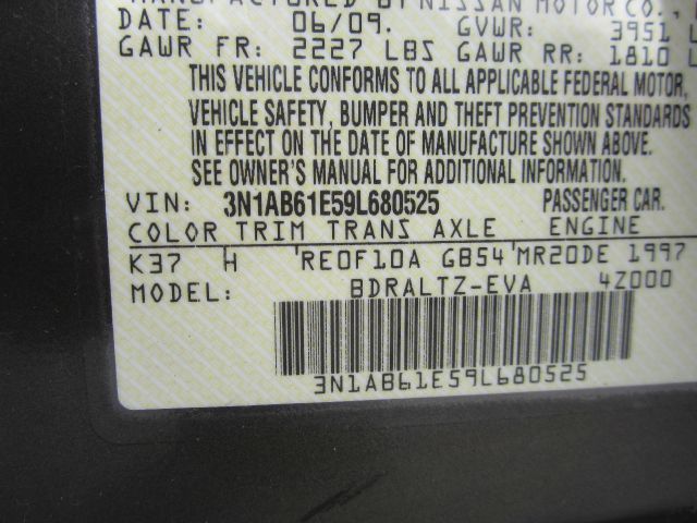 2009 Nissan Sentra SLT Heavy DUTY