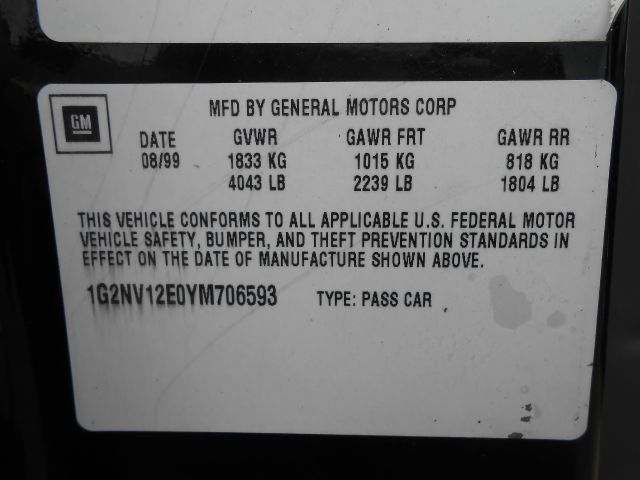 2000 Pontiac Grand Am Supercab FX-4 4x4